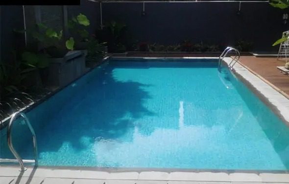Project pembuatan kolam renang di BSD Serpong, Tangerang
