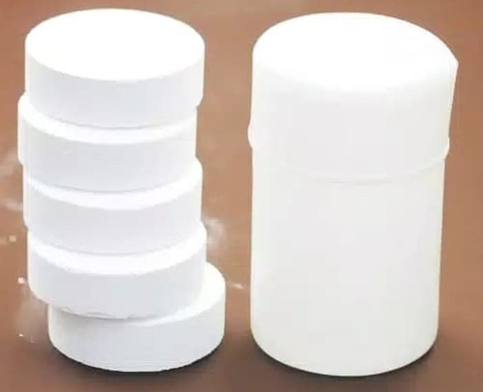 Kaporit Tablet 90% – TCCA / Trichloroisocyanuric Acid