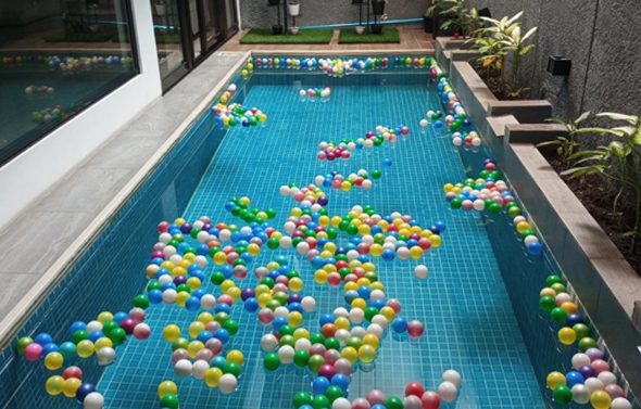 Perawatan kolam renang di Jagakarsa, Jakarta Selatan