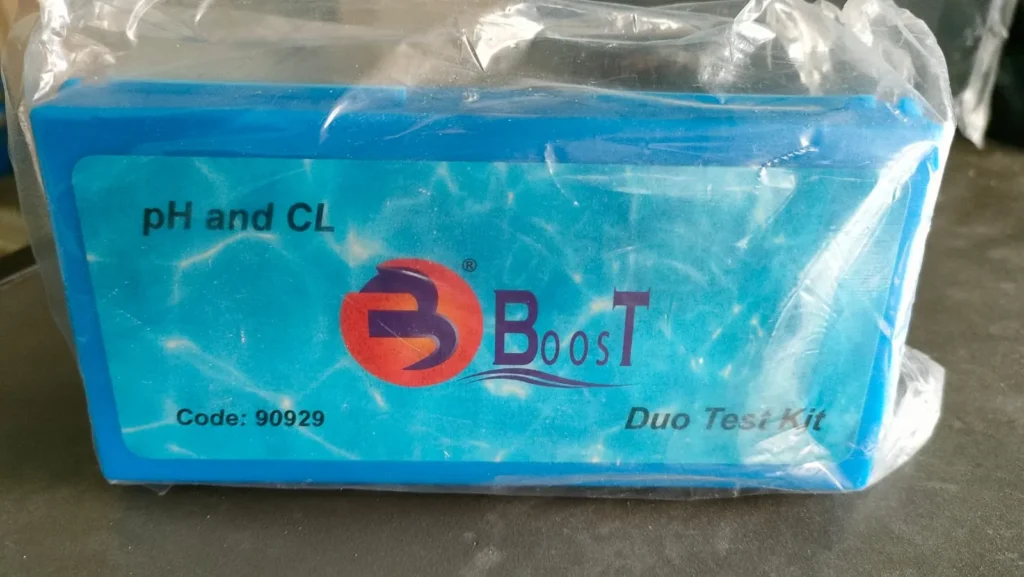 pH test kit untuk air kolam renang