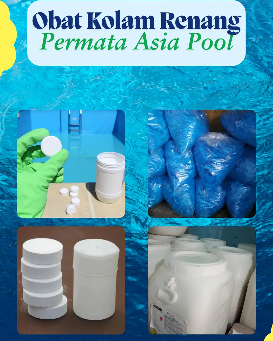 Toko obat kolam renang